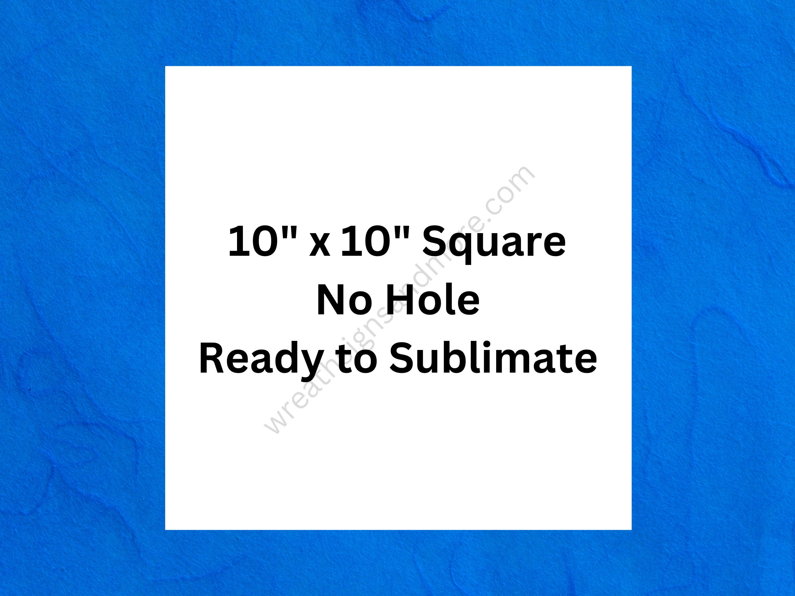 10 Pack Aluminum 4x12 Photo/sign Sublimation Blanks 