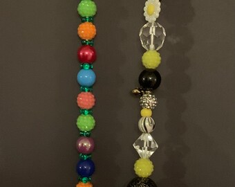 Pali da giardino di fiori di sole perline