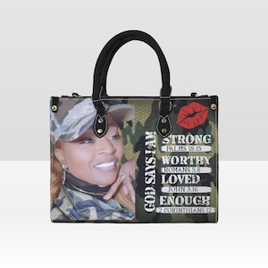 Bolso de piel sintética personalizado: monedero, bolso personalizable