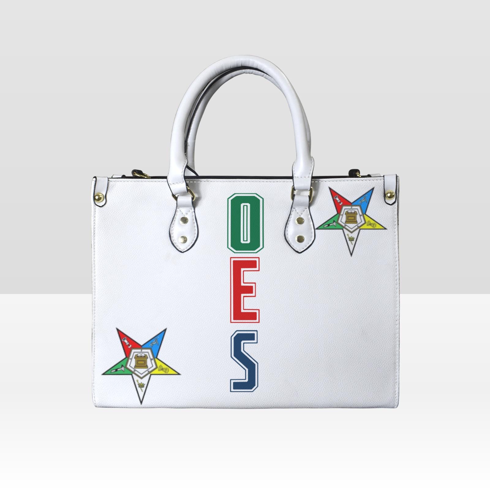 Personalized OES Leather Handbag – OES Bag, Customizable Handbag