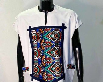 African/Anakara Mens Easywear Shirt