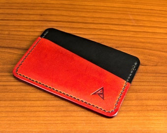 Handmade Card Holder, Leather Wallet