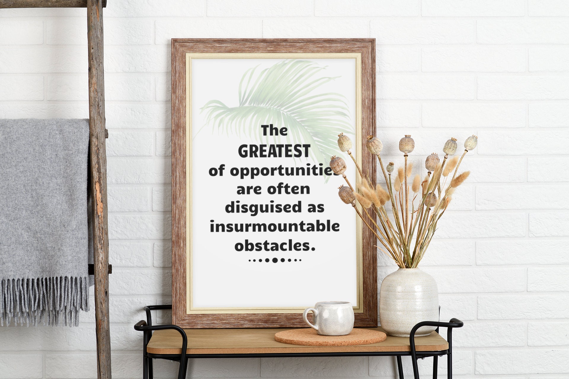 Inspirational Quote Wall Art Office Wall Art Office Decor Etsy