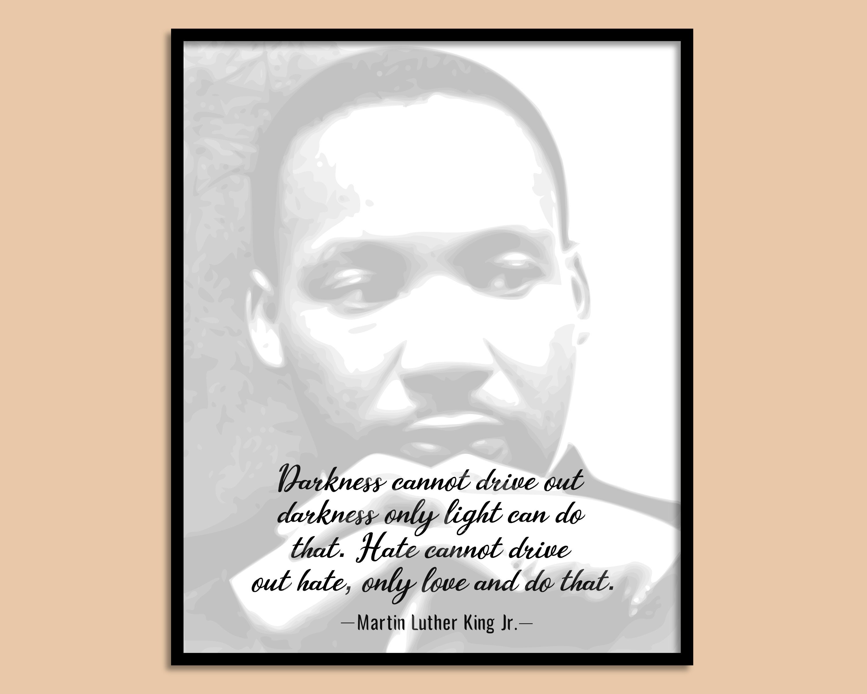Martin Luther King Jr. Quote 1, Printable Wall Art, Inspirational Quote