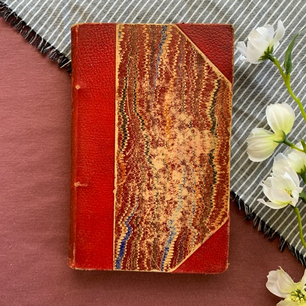 1880s French Novel “Les Memoires de Sarah Barnum”  | Vintage Decor Book