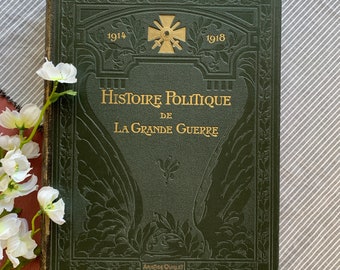 Histoire Politique van La Grande Guerre | Vintage zeldzaam boek