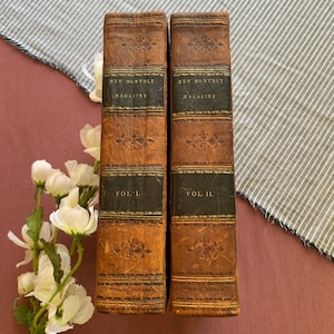 1822 New Monthly Magazine and Literary Journal | Vintage Decor Books