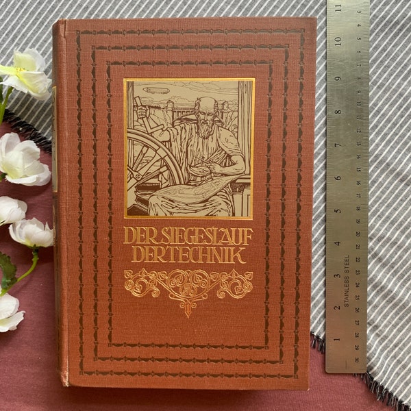 Der Siegeslauf der Technik | The Triumph of Technology | Vintage Decor Book