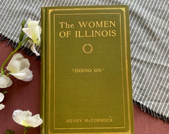 The Women of Illinois | Vintage Decor Book