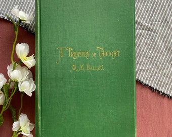 A Treasury of Thought | Vintage Decor Book