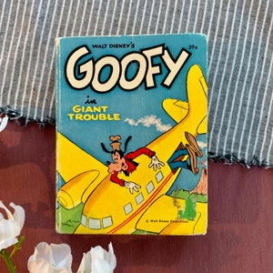 Goofy in Giant Trouble | Vintage Children’s Book | Little Big Books