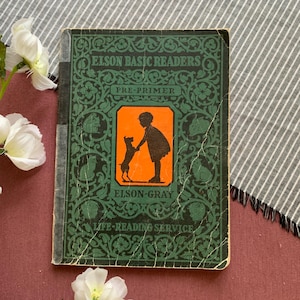 1930 Printing | Elson-Gray Basic Readers | Dick and Jane | Vintage Decor Books