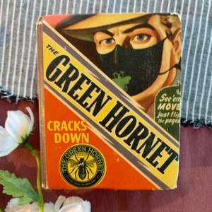 The Green Hornet Cracks Down | Vintage Children’s Book | Better Little Book
