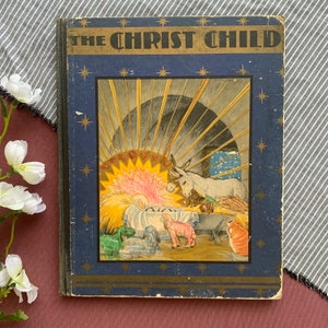 Il Cristo Bambino / Stampa del 1931 / Libro per bambini vintage