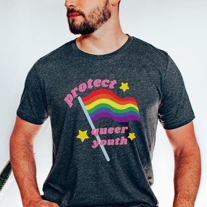 Protect Queer Youth Shirt, Protect Trans Kids, Trans Queer Youth T Shirt, Transgender Rights Shirt, LGBTQIA+ Tee, Pride Shirt, Pride Month