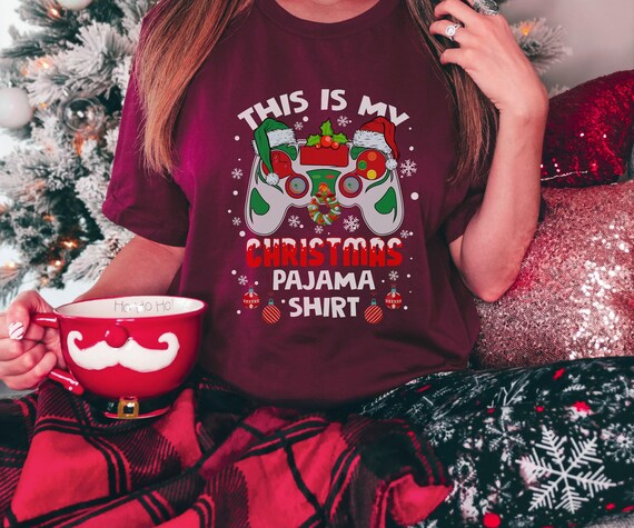 Game Controller Christmas Tree Gamer Christmas Ugly Sweater Video Gaming  Xmas Pajama - Gamer Christmas Gift - Sticker