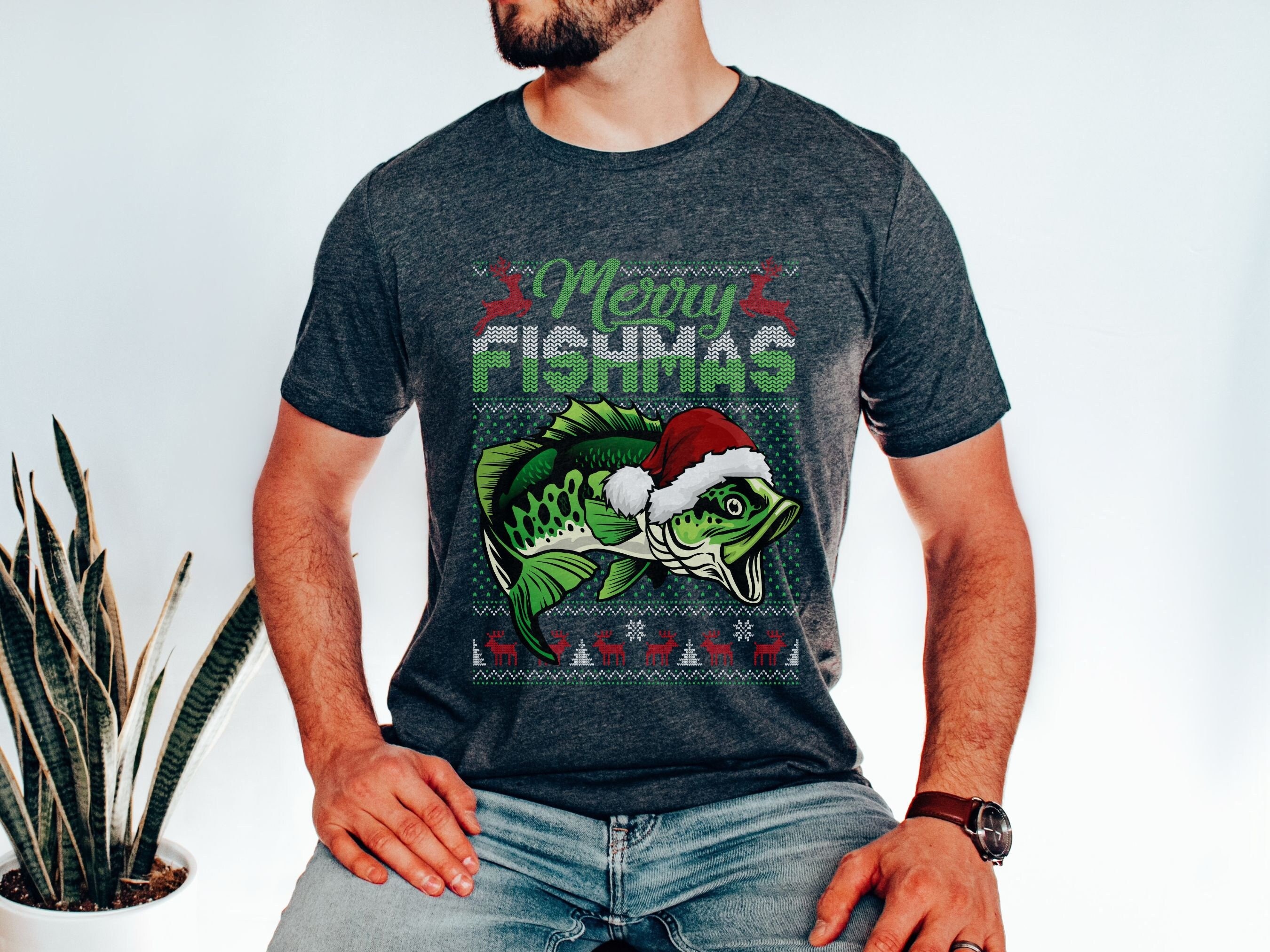Fishing Ugly Sweater 