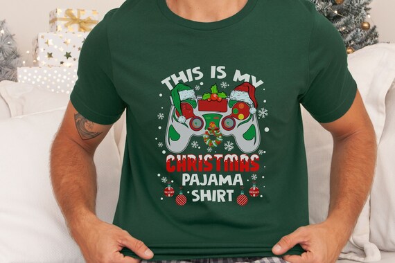 Gaming christmas pajamas hot sale