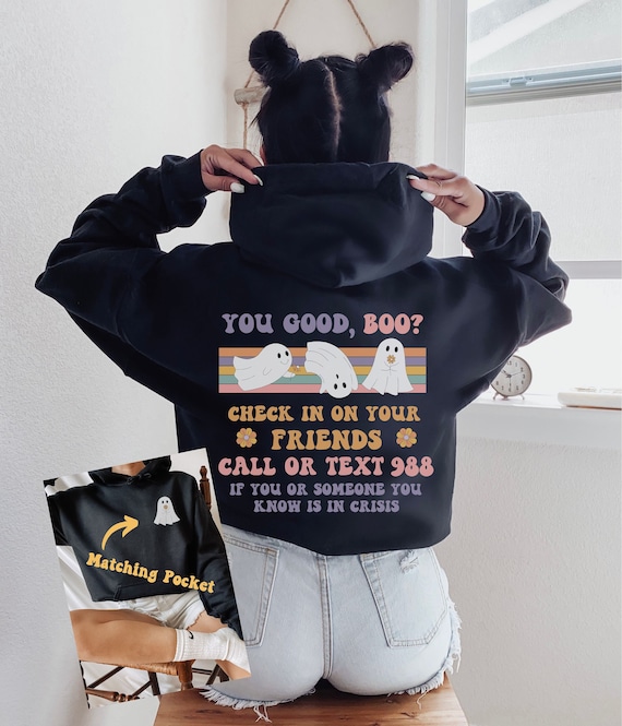 988 Hoodie 988 Sweatshirt Suicide Prevention Hotline Hoodie