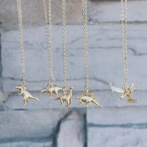 Gold /Silver Plated Dinosaur Necklace |Classy |Gold Plated| Silver Plated| 14k Gold plated chain