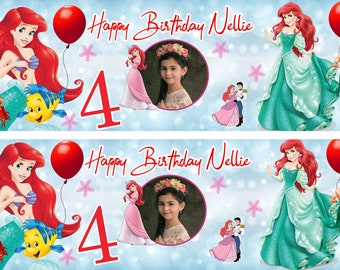 Little Mermaid Birthday Banner - Etsy UK Little Mermaid Birthday Banner - Etsy UK