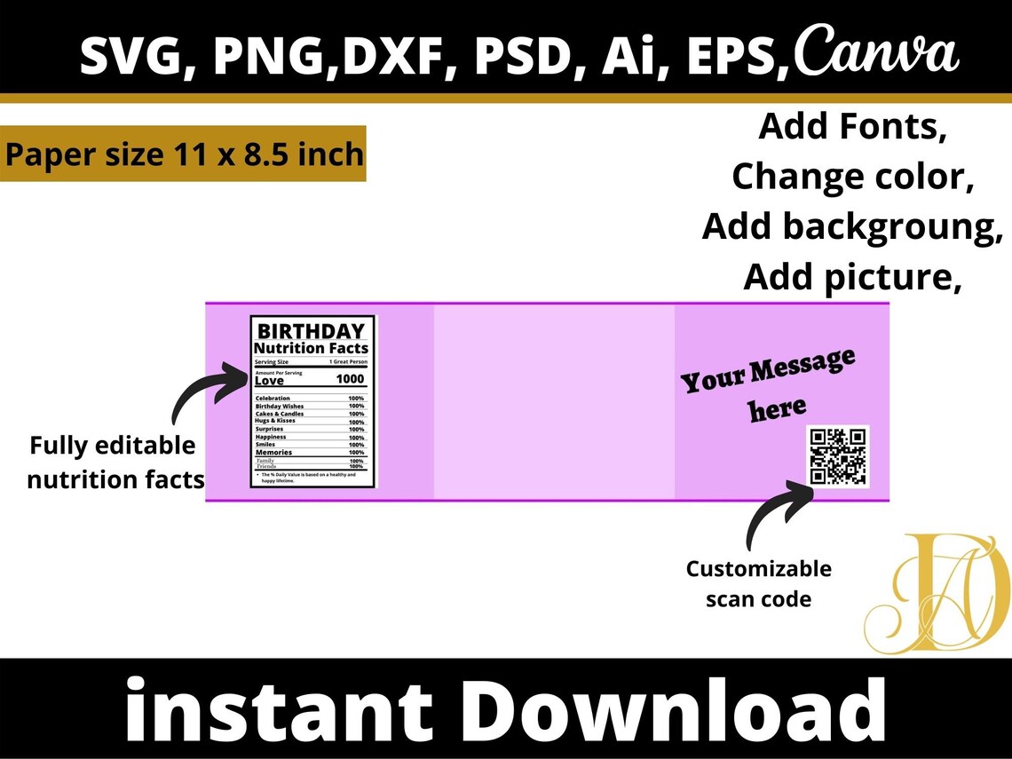 Sports Drink Bottle Blank Label Template Sports Drink Wrapper Etsy