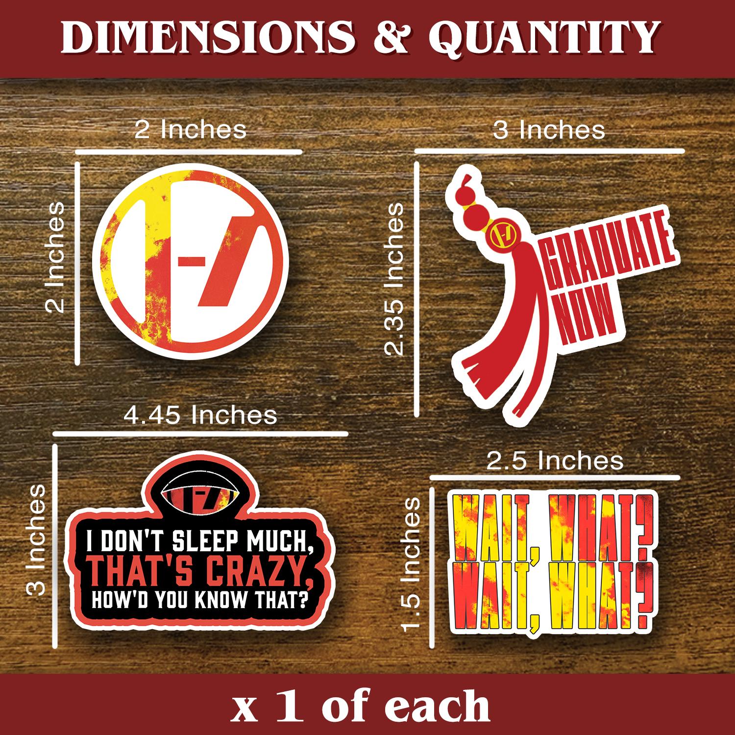 Twenty One Pilots Sticker Pack - Clancy Album Theme - Etsy