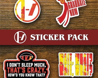 Twenty One Pilots Sticker Pack - Clancy Album Theme