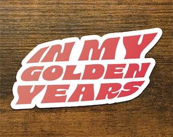 The Lemon Twigs - In My Golden Years Song Sticker