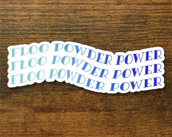Floo Powder Power Sticker - A Very Potter Musical