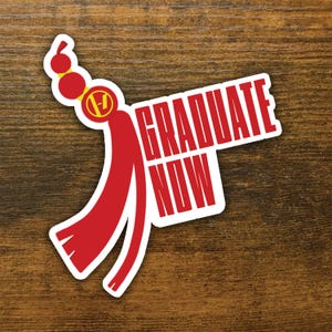 Graduate Now - Twenty One Pilots Clancy Album sticker