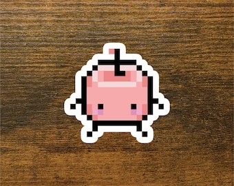Pink Junimo Sticker - Stardew Valley