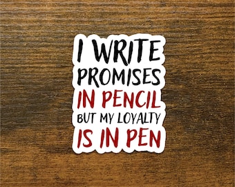 Twenty One Pilots - City Walls Song Quote Sticker