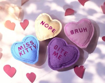 Catnip Toys- Hearts