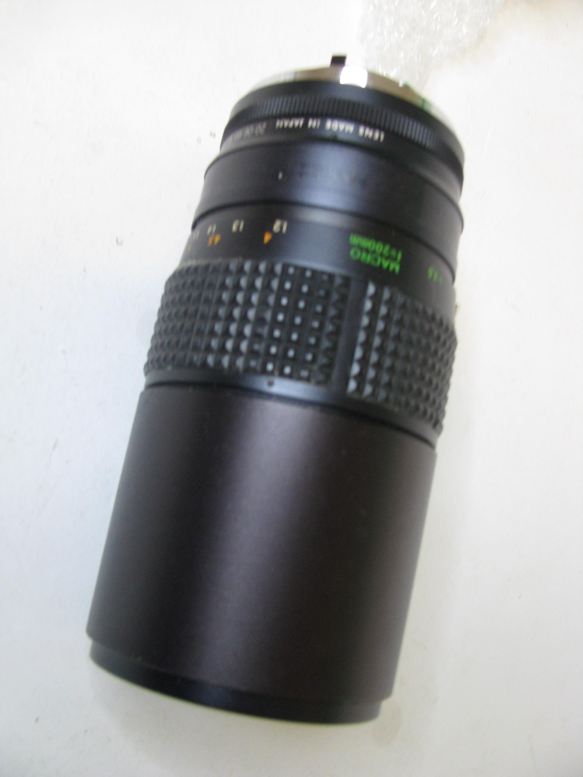 Camera Lens Focal MC Auto Zoom 1 : 3.5 F=80 - 200mm Lens Made in