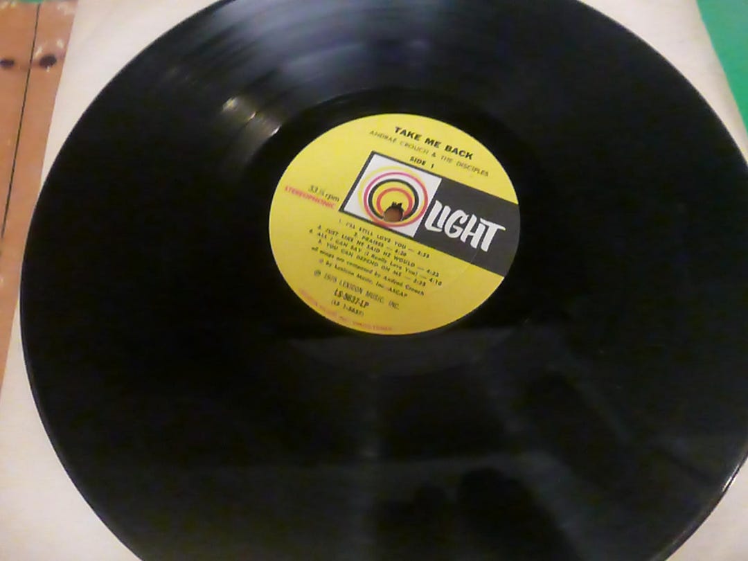 R\u0026B+ソウル ANDRAE CROUCH&amp;THE DISCIPLES  TAKE ME LP Andraé Crouch And The Disciples – Take Me Back – Vinyl