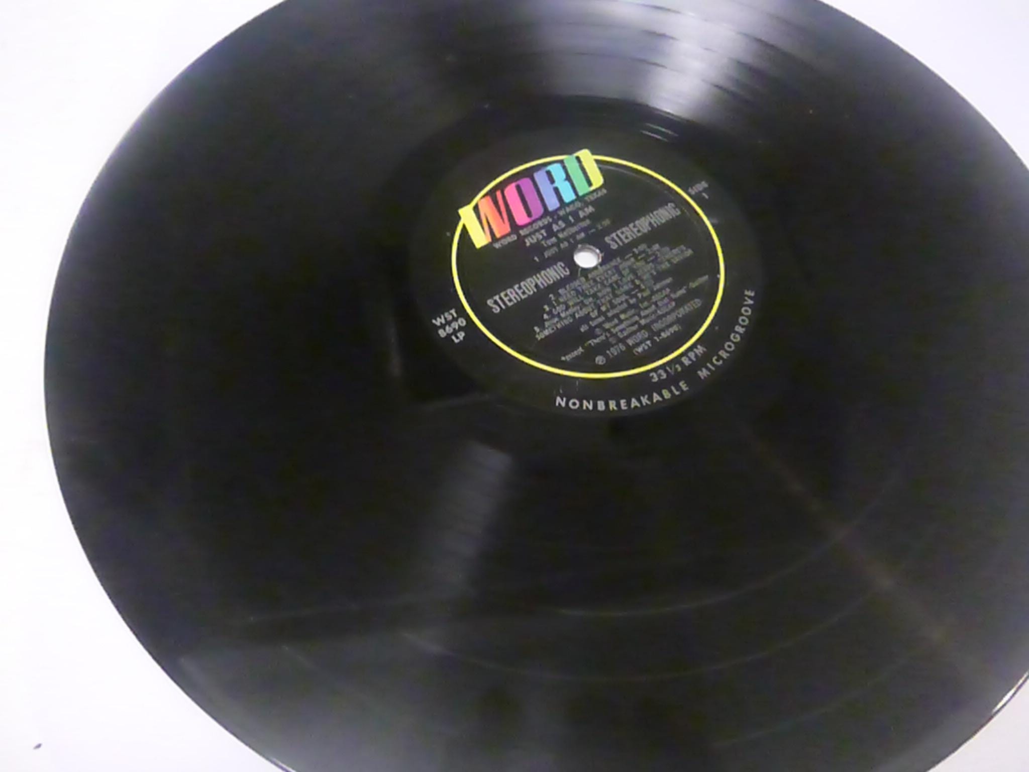 Tom Netherton – Just as I Am. Word – WST 8690 Vinyl 12