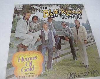 The Blackwood Brothers LP Hymns of Gold 1975 Skylite SLP 6158