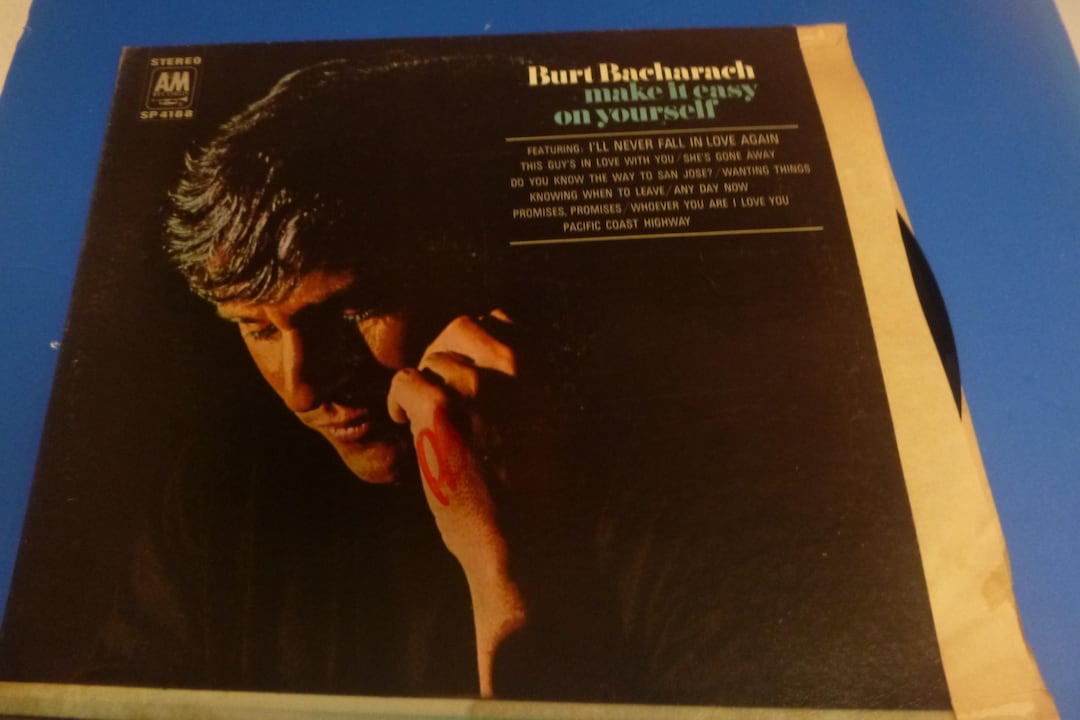 Burt Bacharach Make It Easy on Yourself A M Records SP 4188 LP