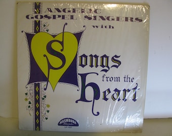 Angelic  Gospel Singers Songs From The Heart Nashboro Records  LP 7021