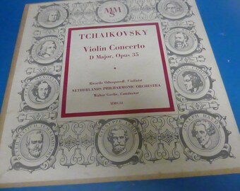 Tchaikovsky* / Ricardo Odnoposoff, Netherlands Philharmonic Orchestra*, Walter Goehr – Violin Concerto In D Major