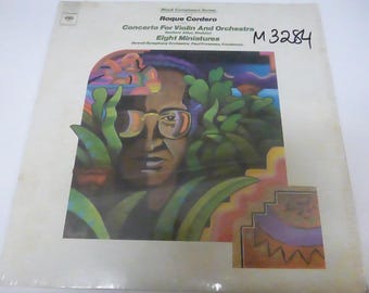 Roque Cordero Concerto for Violin & Orchestra, Eight Miniatures Columbia M 32784