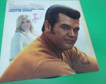 Conway Twitty - I Wonder What She'll Think About Me Leaving  Vinyl