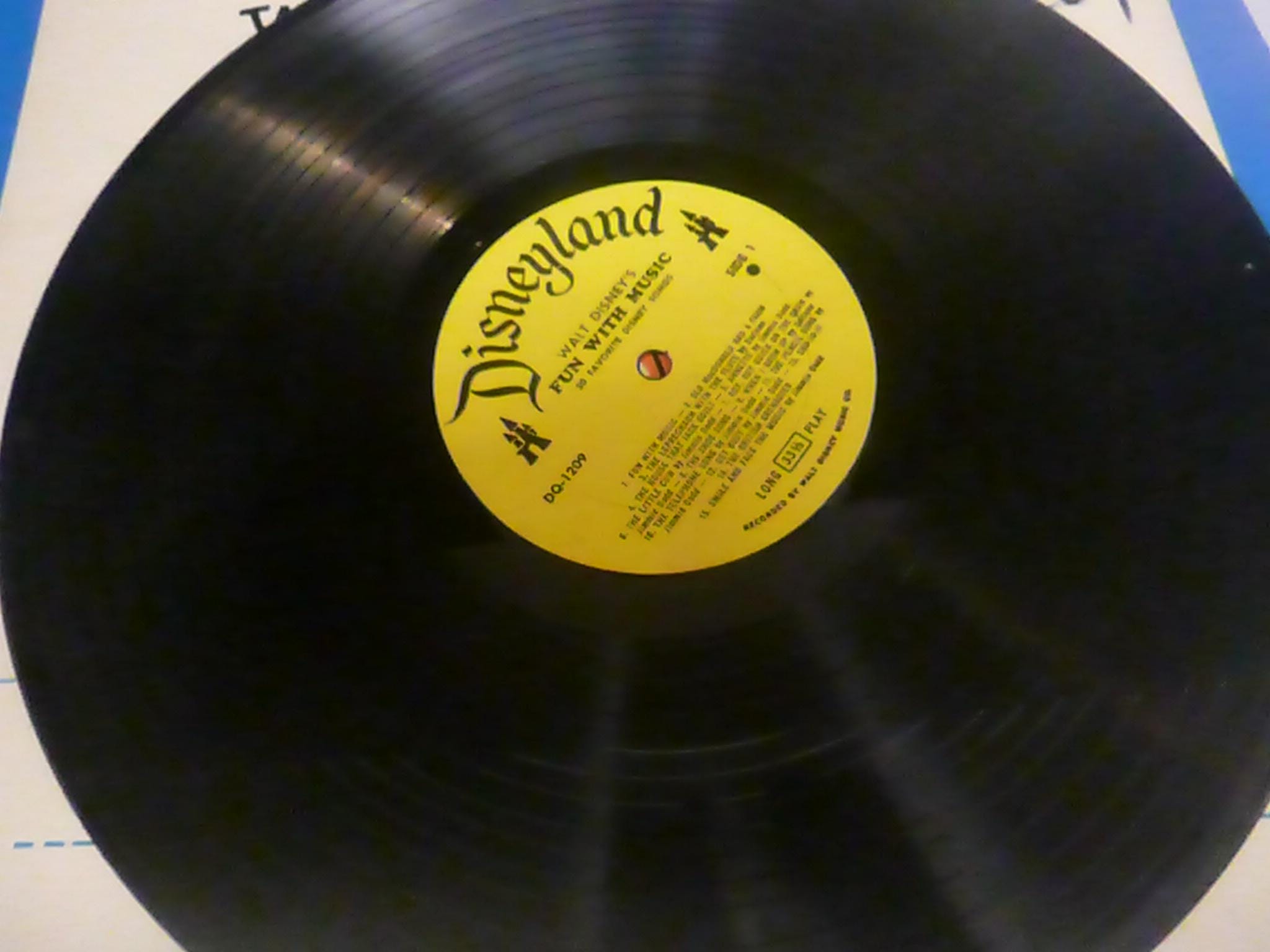 ウォルト・ディズニーの楽しい音楽 1961 DQ-1209 ビニール 12'' - Etsy