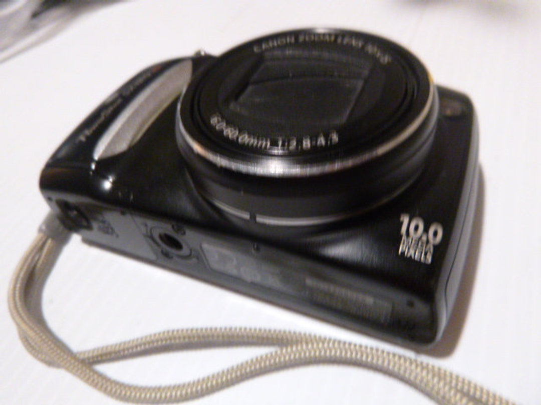 Canon Powershot SX120 IS 10MP Digital Camera W/10x Zoom Etsy