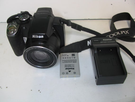 Nikon Coolpix P80 10.1MP Digital Camera - Black - Etsy
