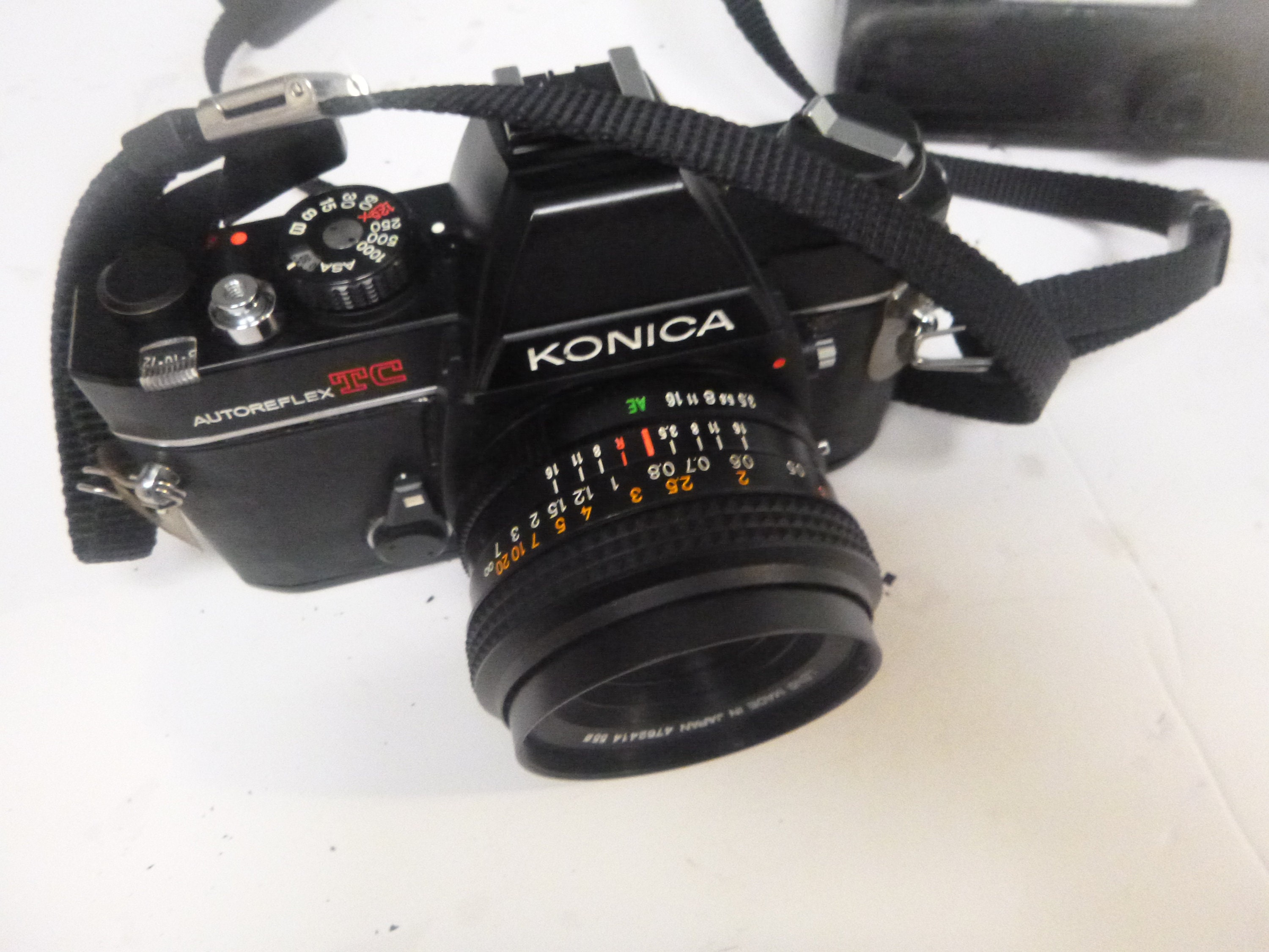 ⭐︎ konica ftA KONICA FTA SLR Film Camera w/ HEXANON 50mm F1.7 Lens from
