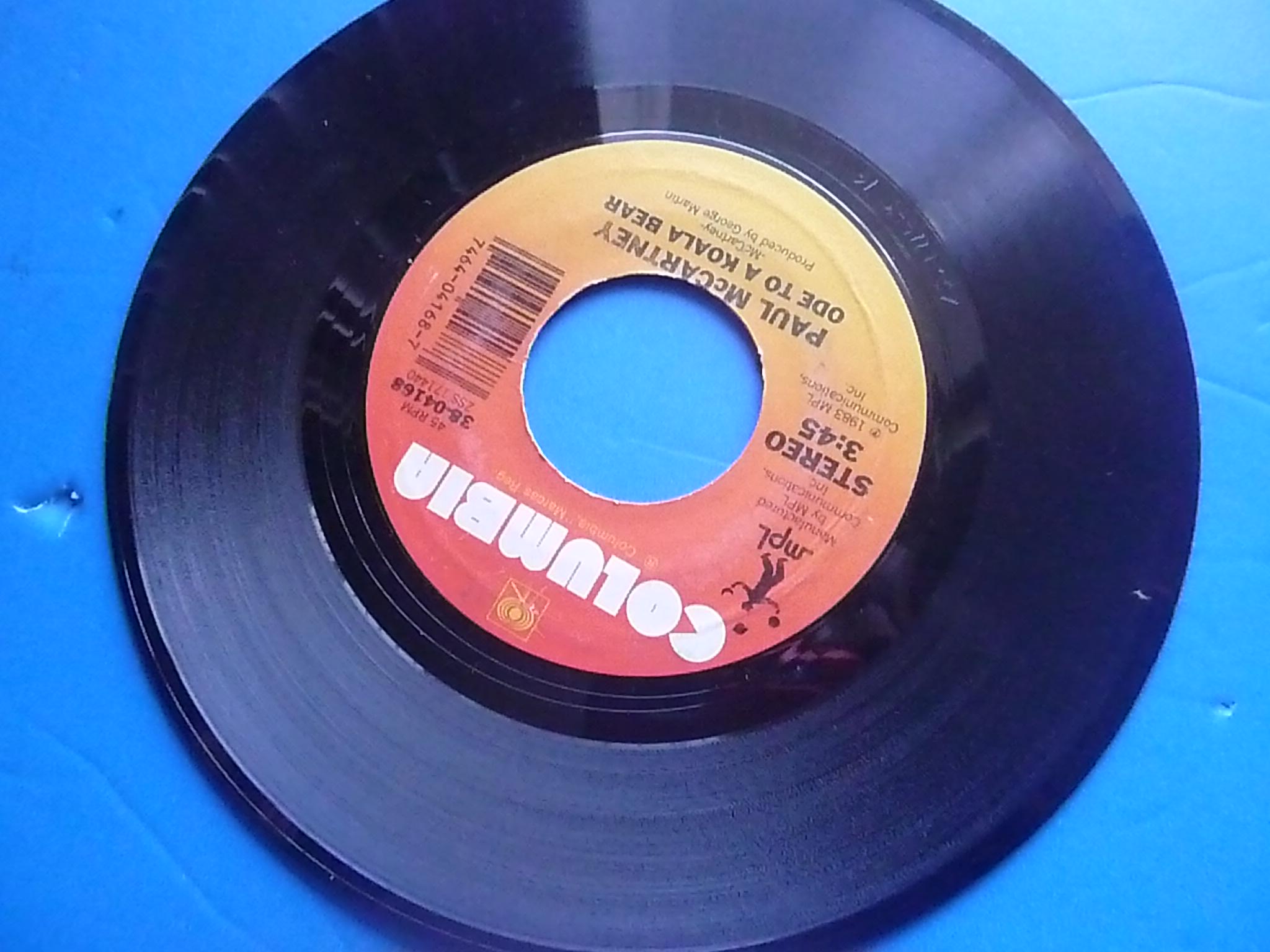 Paul Mccartney/ Michael Jackson SAY SAY SAY 45 Columbia 38-04168