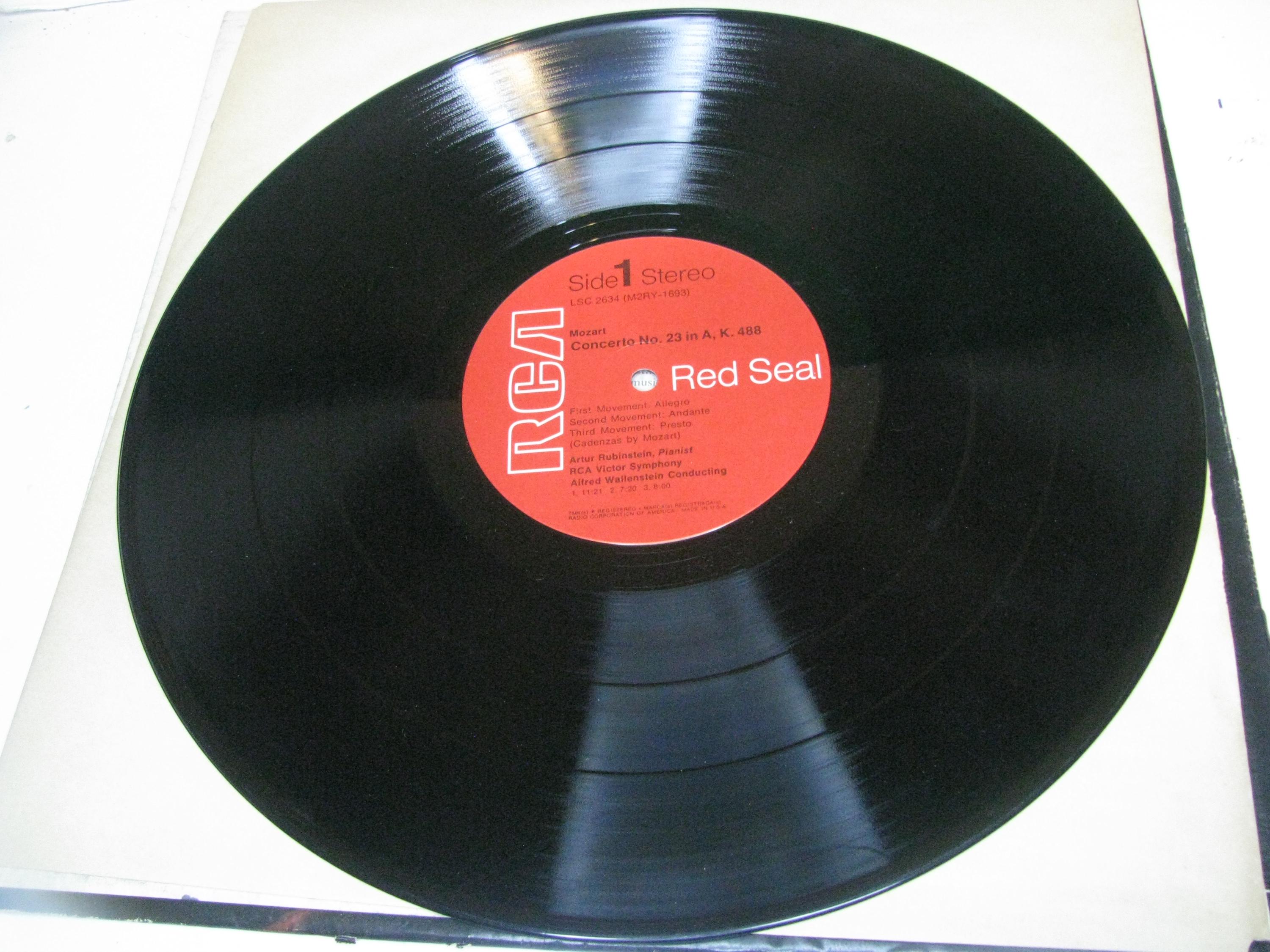 Rubinstein*, Alfred Wallenstein – Mozart Concertos 21 and 23 RCA