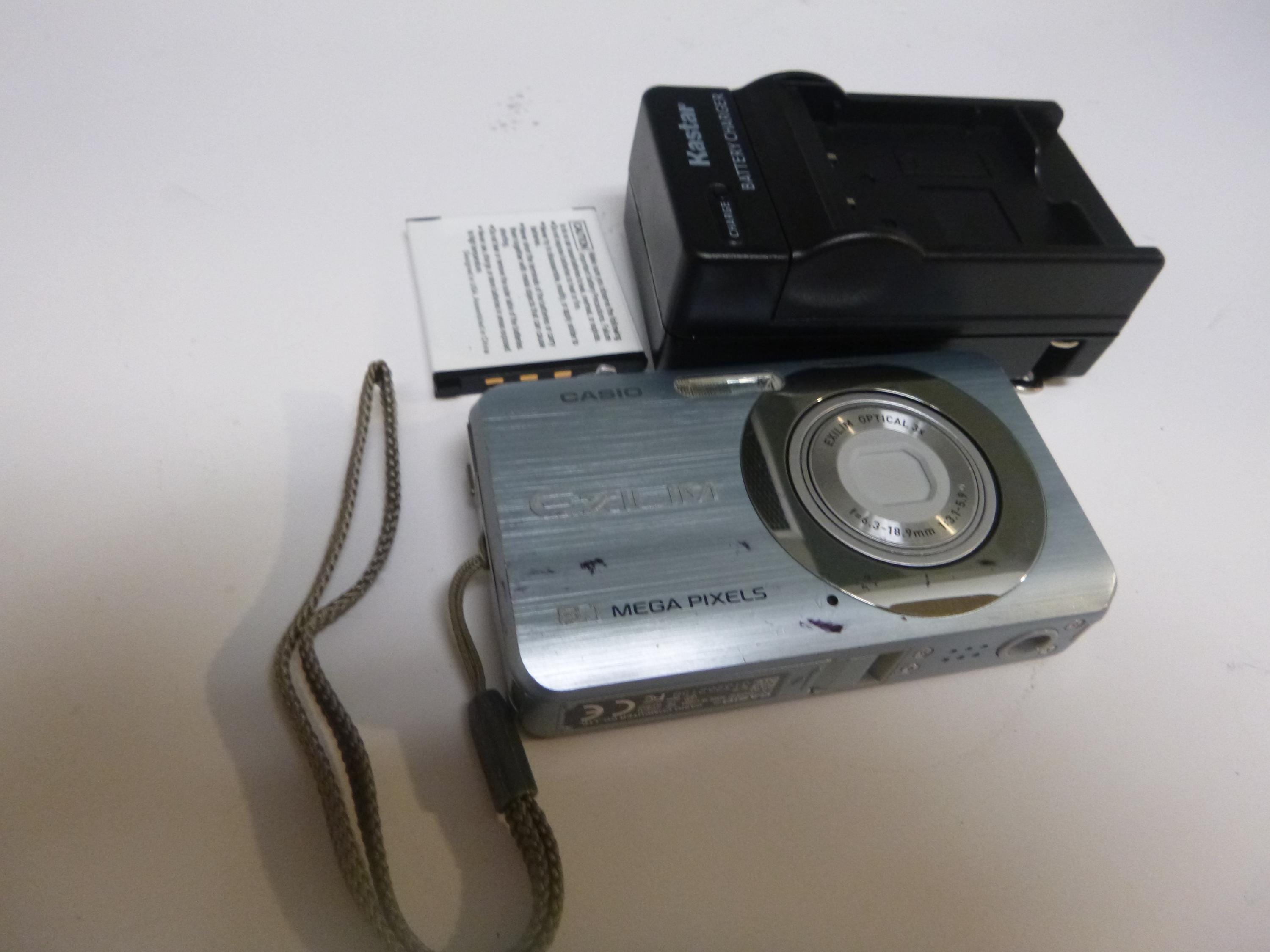 Casio Exilim EX-Z80 8MP Digital Camera - Silver - Etsy
